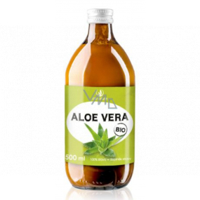 Allnature Aloe Vera Bio 100% Saft unterstützt die natürlichen Abwehrkräfte, wirkt entgiftend und hilft bei der Bekämpfung von Müdigkeit Nahrungsergänzungsmittel 500 ml