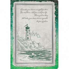 Ditipo Diary Antiker Leuchtturm A5 15 x 21 cm