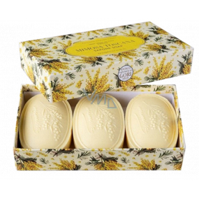Antico Saponificio Gori Mimosa Toscana handgemachte italienische Seife 3 x 100 g