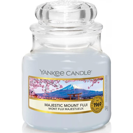 Yankee Candle Majestic Mount Fuji - Majestic Mount Fuji Duftkerze Classic kleines Glas 104 g