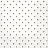Papierservietten 3 Lagen 33 x 33 cm 20 Stück Weiß mit grauen Punkten