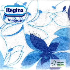 Regina Vintage Papierservietten 1lagig 33 x 33 cm 45 Stück Blau