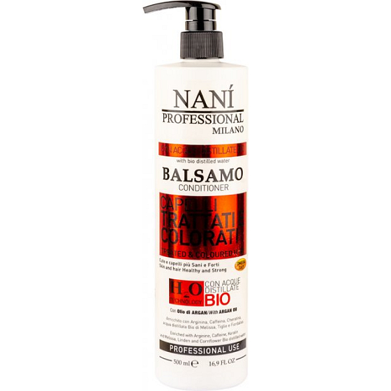 Naní Professional Milano Conditioner für gefärbtes und geschädigtes Haar 500 ml