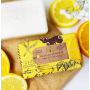 English Soap Sicilian Lemon & Orange natürliche parfümierte Toilettenseife mit Sheabutter 190 g