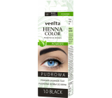 Venita Henna Color Powder Augenbrauen-Farbpuder 1.0 schwarz 4 g