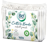 Bel premium Wattestäbchen ohne Plastik mit Aloe und B5, 160 Stk