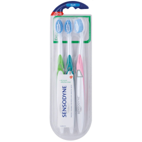 Sensodyne Expert Soft Zahnbürste 3 Stück verschiedene Farben