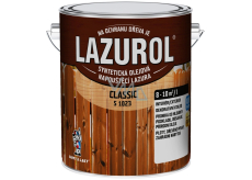 Lazurol Classic S1023 syntetická olejová lazura na dřevo 0000 Bezbarvá 2,5 l