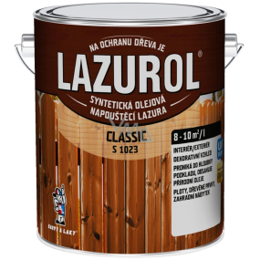 Lazurol Classic S1023 syntetická olejová lazura na dřevo 0000 Bezbarvá 2,5 l Lazurol Classic S1023 syntetická olejová lazura na dřevo 0000 Bezbarvá 2,5 l