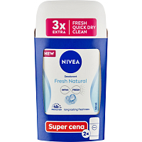 Nivea Fresh Natural Deodorant, 2× 50 ml