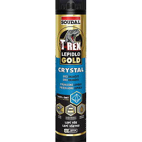 Soudal T-Rex Crystal Montagekleber, transparent, 290 ml