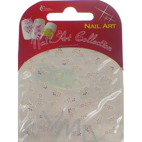 Nail Art selbstklebende 3D-Nagelaufkleber S3D022 1 Blatt
