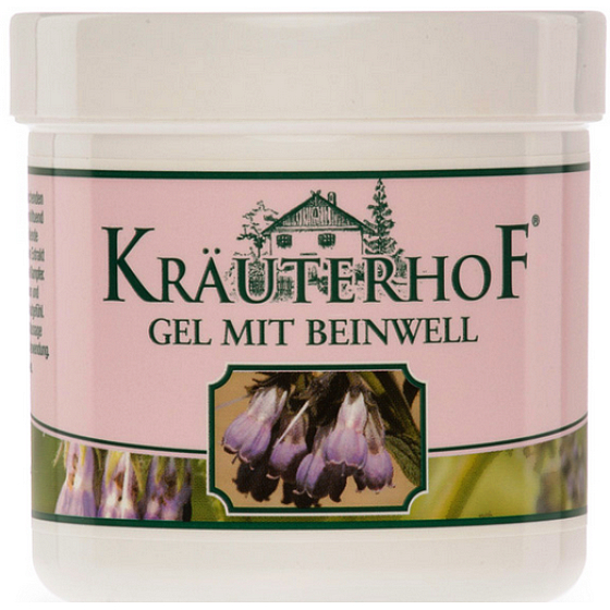 Krauterhof Beinwell Medizinische Salbe zur Regeneration von Muskeln und Gelenken, lindert Schmerzen 250 ml
