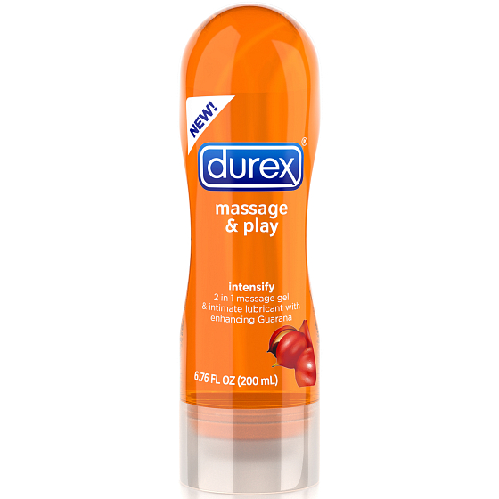 Durex Play Intim-Gleit- und Massagegel mit stimulierendem Guarana 200 ml
