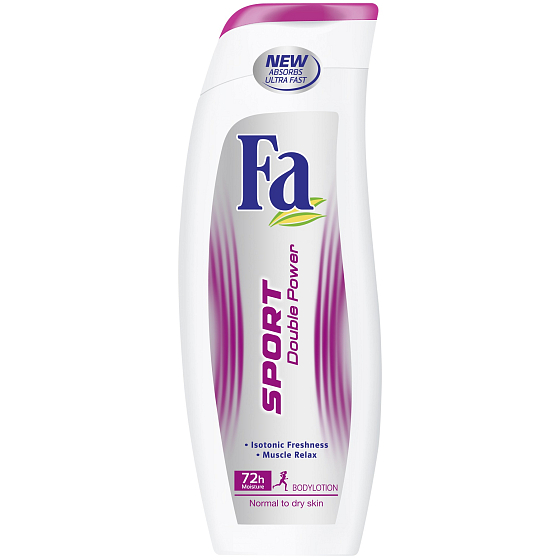 Fa Sport Double Power Sports Frische Körperlotion 250 ml
