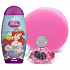 Disney Princess - Ariel Duschgel 250 ml + Parfüm 20 ml + Schwamm, Kosmetikset