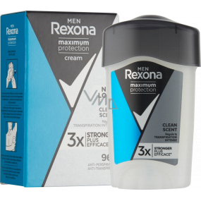 Rexona Men Maximum Protection Clean Duft Antitranspirant Deodorant Stick für Männer 45 ml