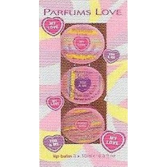 Parfums Love Sweet Lips Lippenbalsam 3 x 10 ml Mädchenkassette