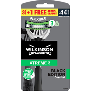 Wilkinson Sword Xtreme3 Black Einwegrasierer, 4 Stk
