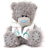 Ich zu dir Teddybär mit einem Schal 13 cm