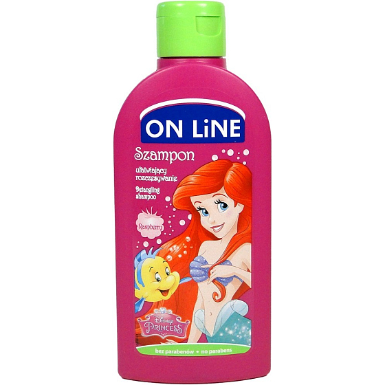 On Line Kids Ariel Raspberry 2in1 Duschgel und Haarshampoo für Kinder 250 ml