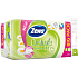 Zewa Deluxe Aqua Tube Camomile Comfort parfümiertes Toilettenpapier 3-lagig 150 Stück 16 Stück, Rolle, die gespült werden kann