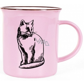 Albi Keramikdose Cat pink 320 ml