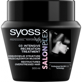 Syoss SalonPlex Intensive Recreation Treatment Maske für überlastetes Haar 300 ml