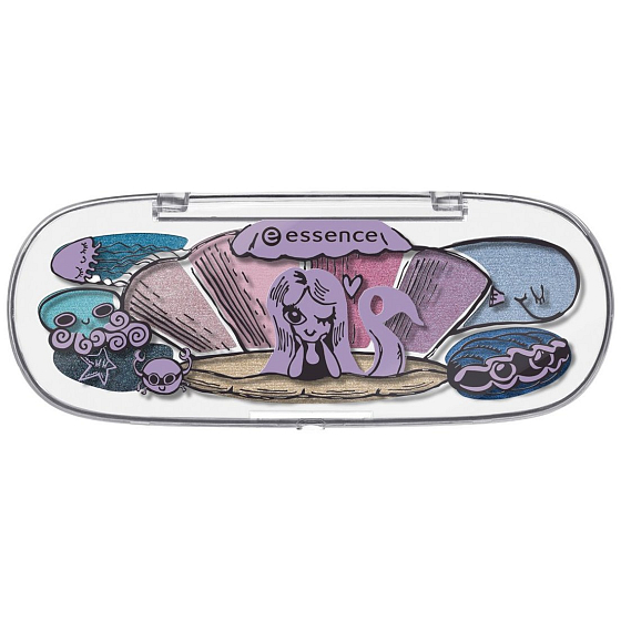 Essence Mermaid Eyeshadow Palette 03 Meine Muschel ist mein Schloss 7 g