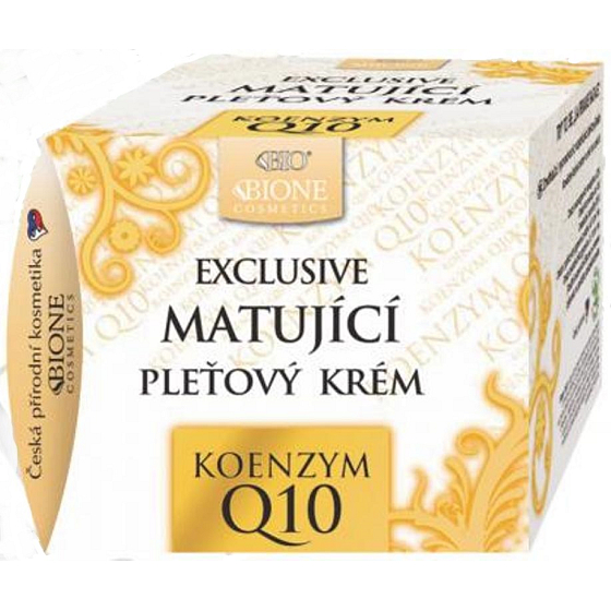 Bione Cosmetics Exclusive Coenzym Q10 mattierende Hautcreme für Mischhaut bis fettige Haut 51 ml