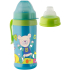 Rotho Babydesign Cool Friends 10+ Monate auslaufsichere Flasche aus Kunststoff Boy - Silikon-Trinkaufsatz 360 ml