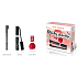 Miss Sports Fabulous Lash Xtra Schwarze Wimperntusche 8 ml Nagellack + Augenstift Kosmetikset
