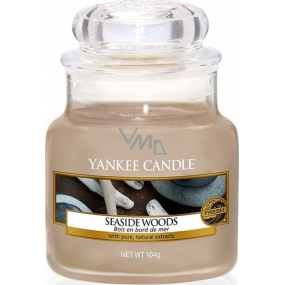Yankee Candle Seaside Woods - Duftkerze von Seaside Woods Klassisches kleines Glas 104 g