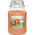 Yankee Candle Gegrillte Pfirsiche & Vanille - Gegrillte Pfirsiche und Vanille Duftkerze Classic Large Glass 623 g