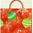 Nekupto Geschenk Kraftbeutel 32,5 x 26 x 13 cm Weihnachten 383 WCL