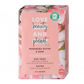 Love Beauty & Planet Murumur Butter und Rose Toilettenseife 100 g