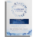 Lumene Lähde Nordic Hydra Sauerstoffrückgewinnung 72H Hydra Gelmaske feuchtigkeitsspendende und oxidierende Kühlgelmaske 150 ml