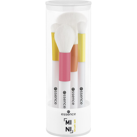 Essence Mini Synthetikpinsel Set 01 Mini aber flauschig 4 Stück