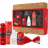 Old Spice Captain 2in1 Duschgel und Shampoo 250 ml + Aftershave 100 ml + Deo-Stick 50 ml + Deo-Spray 150 ml + elegante Fliege + Korkbox, Kosmetikset für Herren