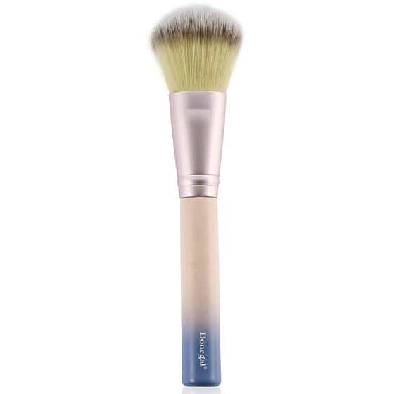 Donegal Jungle Kosmetikpinsel mit extrem weichen synthetischen Borsten für Puder 16 cm