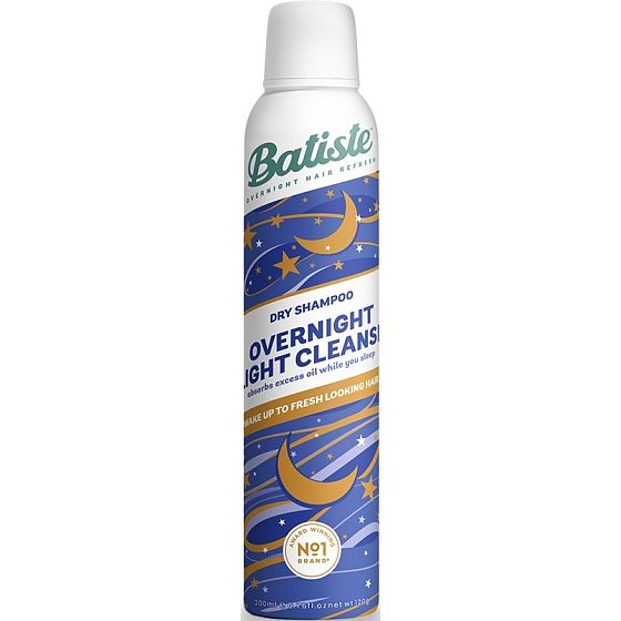 Batiste Overnight Light Cleanse Trockenshampoo für das Haar über Nacht 200 ml
