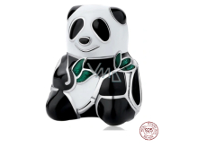 Sterling Silber 925 Panda, Perle auf Armband Tier