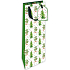 Nekupto Geschenkpapier Tasche für Flasche Luxus 13 x 33 cm Weihnachtsbäume