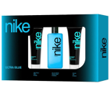 Nike Ultra Blue Man Eau de Toilette 100 ml + Aftershave 75 ml + Duschgel 75 ml, Geschenkset für Männer