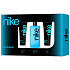 Nike Ultra Blue Man Eau de Toilette 100 ml + Aftershave 75 ml + Duschgel 75 ml, Geschenkset für Männer