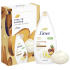 Dove Nourishing Care Argan Oil Duschgel 250 ml + Nourishing Moroccan Argan Oil cremige Toilettenseife mit Arganöl 90 g, Kosmetikset