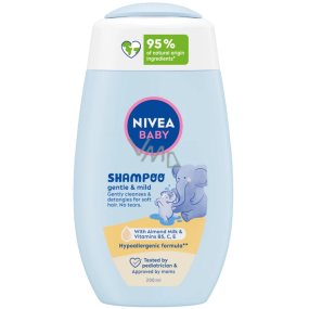 Nivea Baby Sanft & mild Sanftes Shampoo für leichteres Kämmen der Haare 200 ml