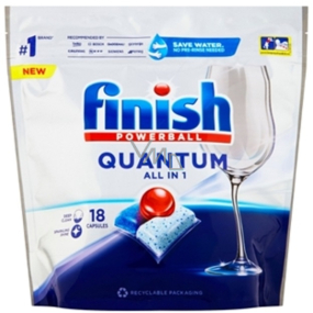 Finish Quantum All in 1 Spülmaschinentabs 18 Stück Finish Quantum All in 1 Spülmaschinentabs 18 Stück