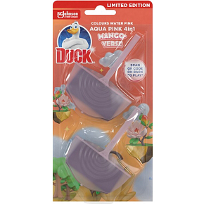 Duck WC Block 4in1 Mango, 2x 36 ml