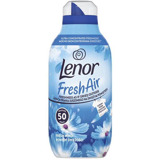 Lenor Fresh Wind koncentrovaná aviváž, 50 dávek, 700 ml